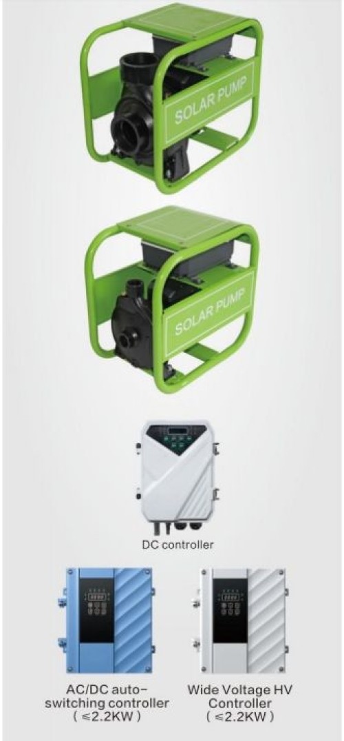 DCPM Series – Centrifugal Solar Pump with Integrated Controller