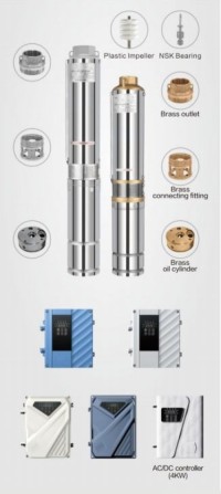 4DPC-A/D (HV) Series – 4" AC/DC Brushless Solar Pump