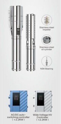 4/6DSC-A/D (HV) Series – 4"/6" AC/DC High-Flow Solar Pump